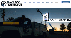 Desktop Screenshot of blackdogequipment.com
